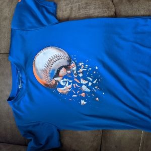 Boys UA baseball shirt